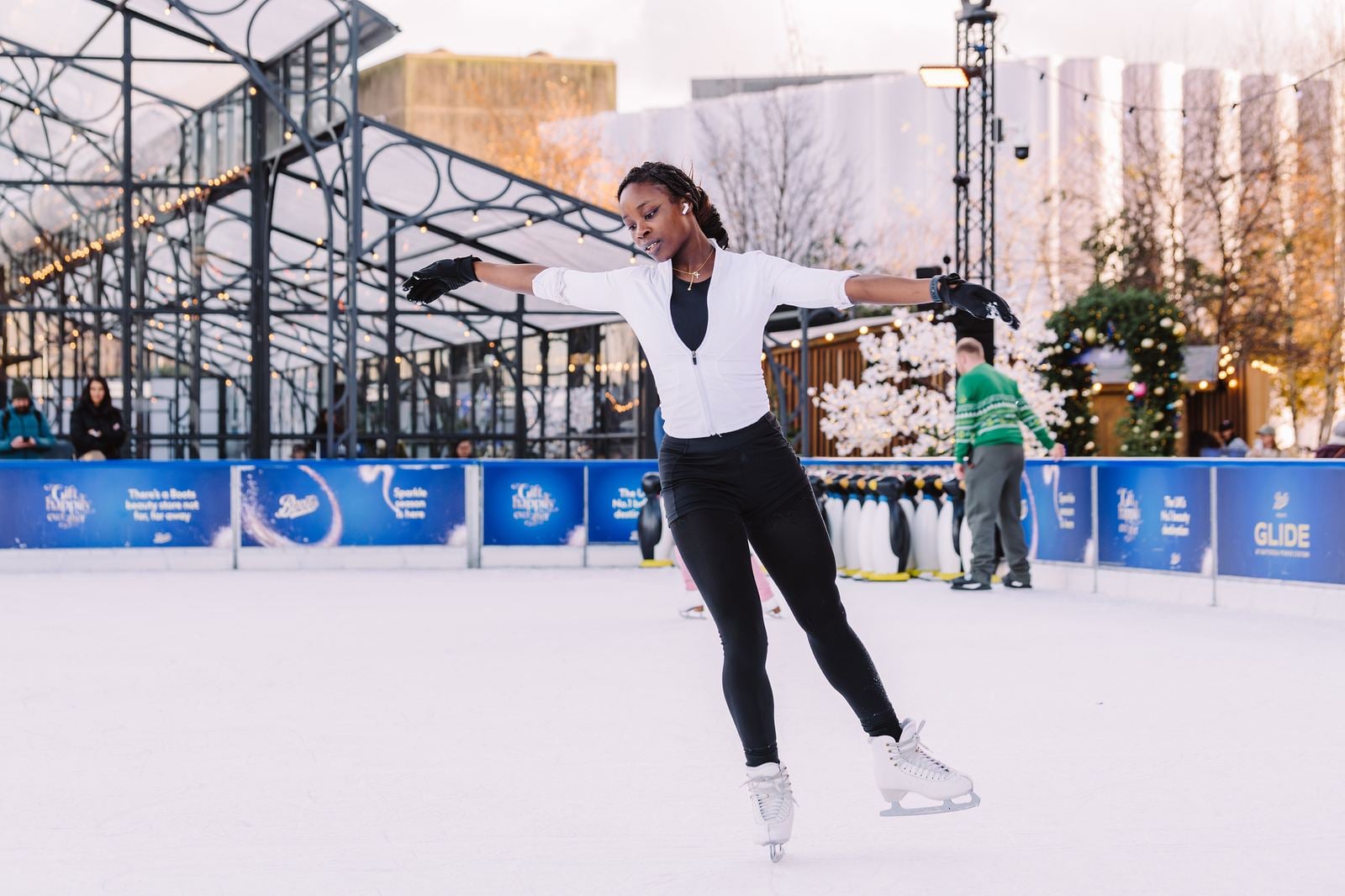 Figure skater at Glide