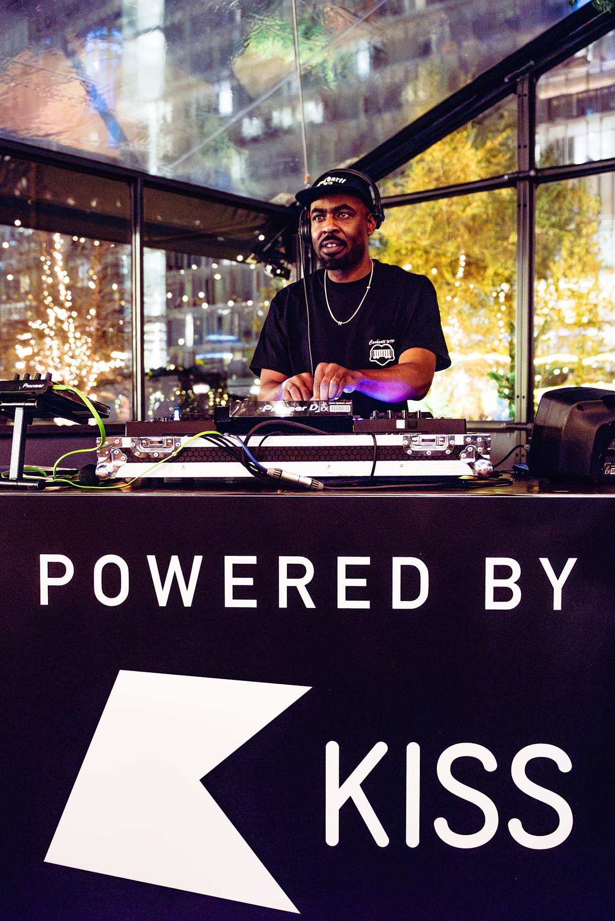 DJ in The Glass House